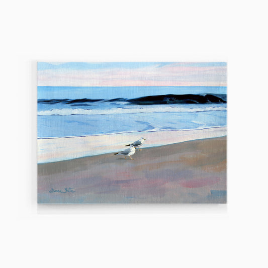 Bethany Beach Canvas Art Print by Dave White